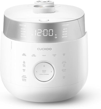 CUCKOO Twin Pressure Rice Cooker 10-Cup Uncooked / 20-Cup Cooked
