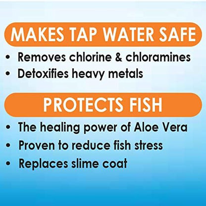 API STRESS COAT Aquarium Water Conditioner 64-Ounce Bottle
