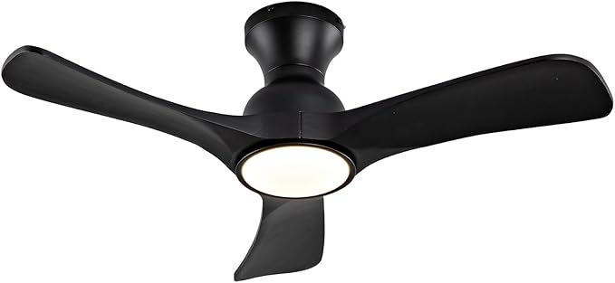 Gaizw 36 Inch Black Ceiling Fans
