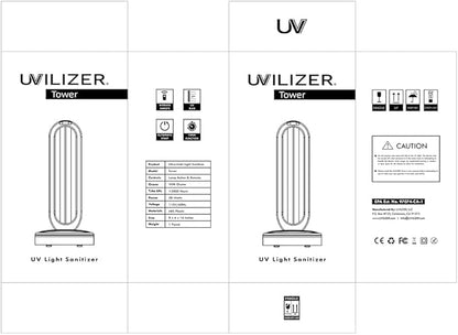 UVILIZER Tower - UV Light Sanitizer & Ultraviolet Lamp