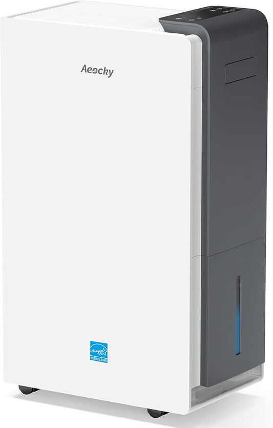 5500 Sq.Ft Most Efficient Energy Star 2024 Dehumidifier, AEOCKY Max 105