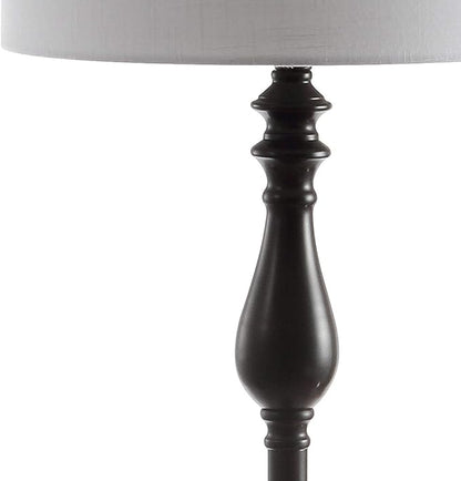 JONATHAN Y JYL3057A Laine 60" Metal/Glass LED Side Table and Floor Lamp Traditional,Transitional for Bedrooms, Living Room, Office, Reading, OilRubbedBronze