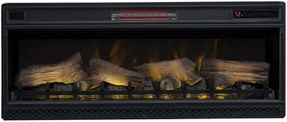 ClassicFlame 42" 3D Infrared Quartz Electric Fireplace Insert