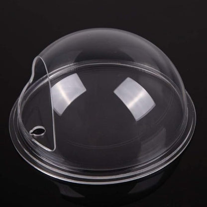 Aquarium Wall Mounted Plant Bowl - 6 Inch Round Acrylic Betta Fish Tank, Hanging Bubble Vase for Plant Propagation & Home Office Wall Decorations