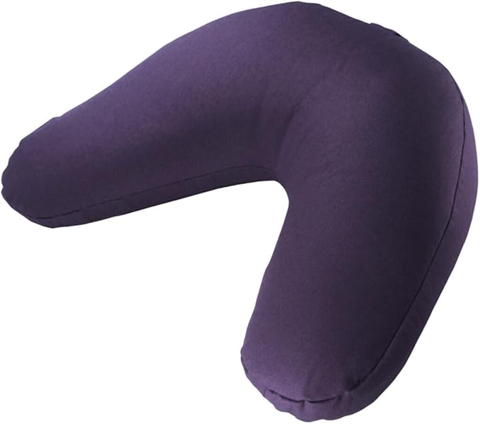 Hugger Mugger V-Shaped Meditation Cushion - Provides Support in Cross-Legged Sitting, Promotes Healthy Posture, Handmade in The USA