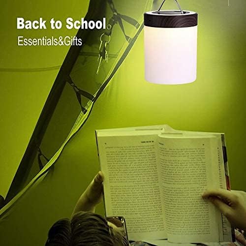 Bedside Lamp, Touch Lamp for Bedrooms, Table Lamp with Dimmable Warm Light, Rechargeable Portable Touch Sensor LED Color Changing RGB Night Light, Best Gifts for Baby, Teens, Kids Adults
