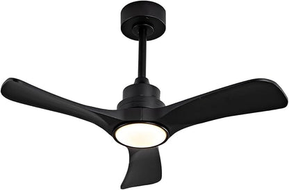 Gaizw 36 Ceiling Fans with Lights, Small Ceiling Fan with Light and Remote