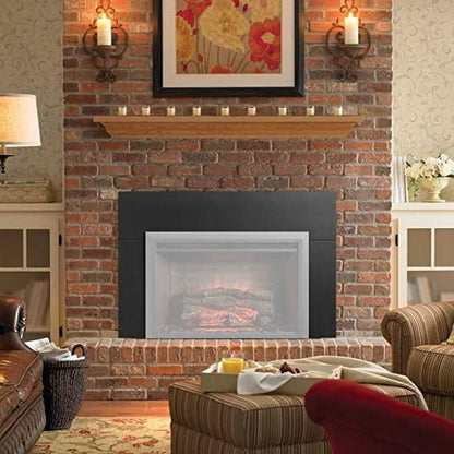 SimpliFire Electric Fireplace Insert, 32-Inch Black Traditional Fire Place