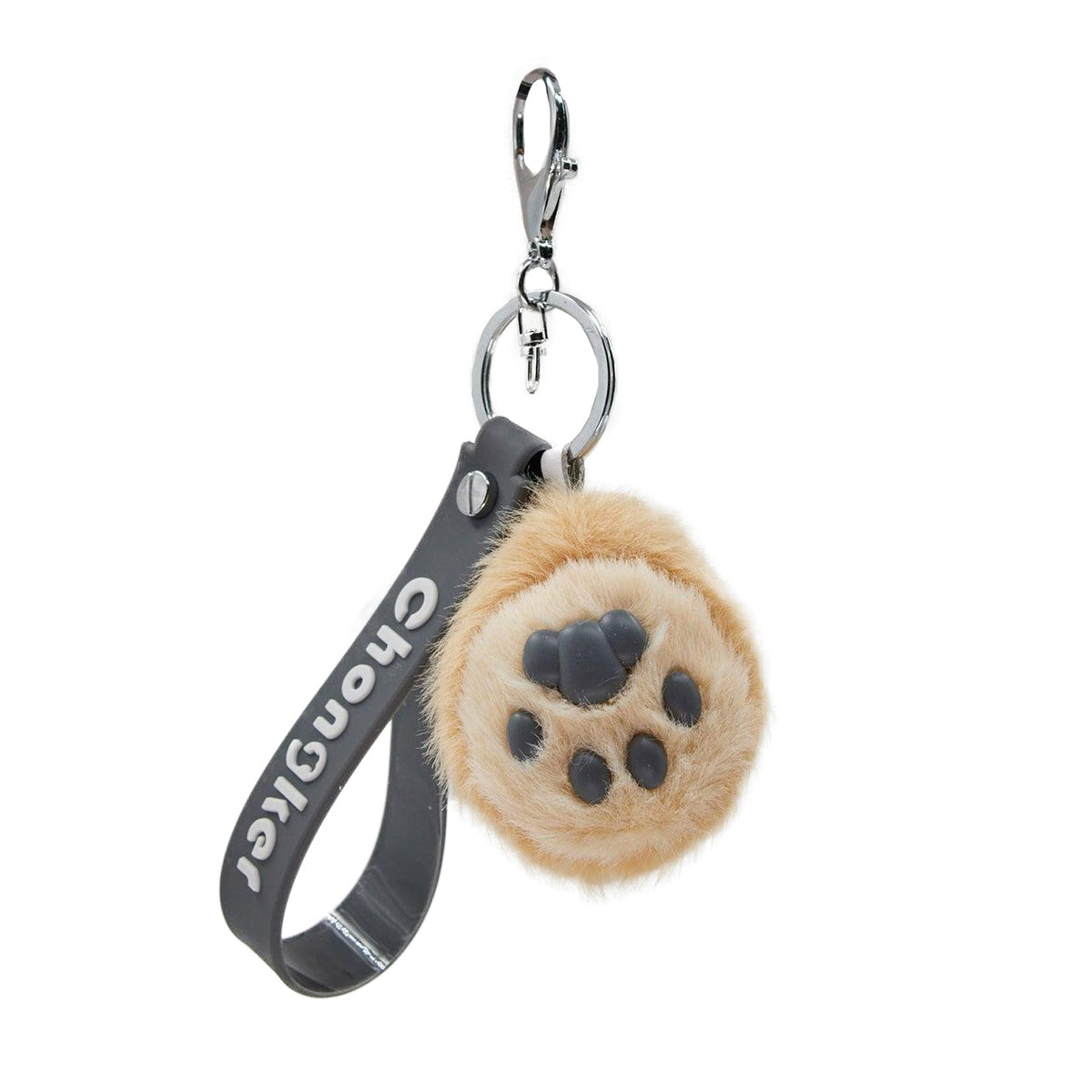 Cat Paw Keychain – Fluffy Cute Charm for Girls & Bags