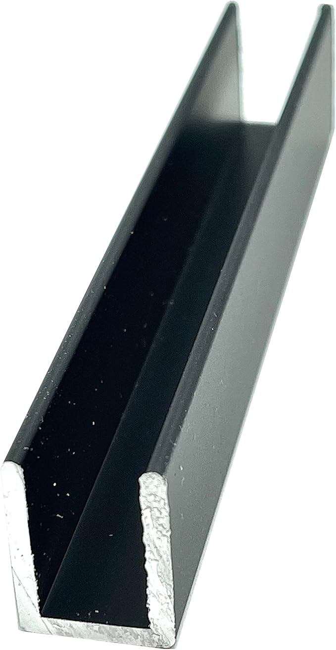 Brixwell SDCD380RB-XCP10 Oil Rubbed Bronze 3/8" Fixed Panel Shower Door Deep