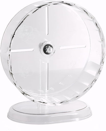 Silent Hamster Wheel – 9.5 Inch Syrian Hamster Running Wheel, Anti-Skid & Height Adjustable, Easy to Clean (9.5inch)