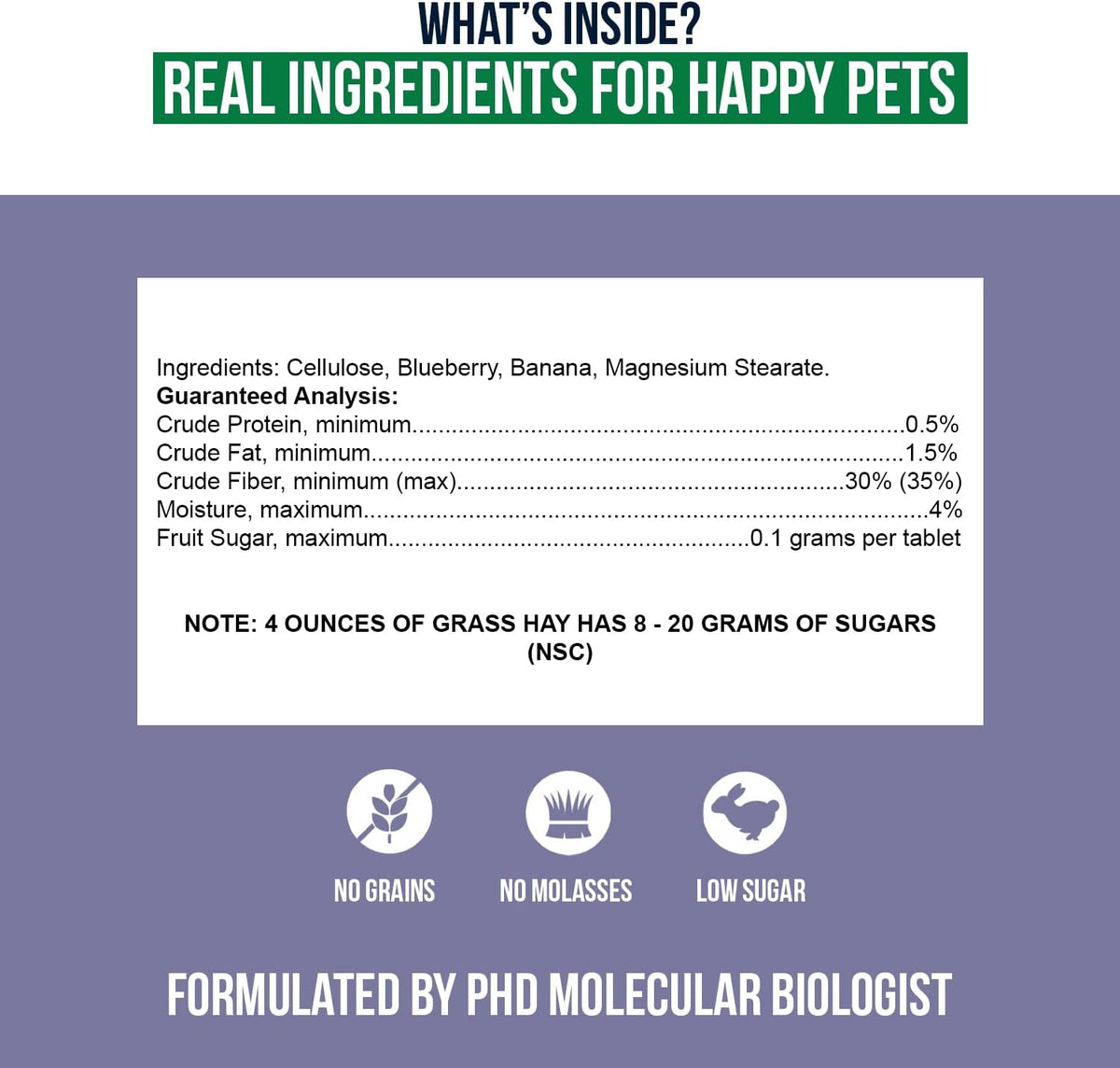 Sherwood Pet Health Snackies for Chinchillas, Rabbits & Guinea Pigs, Grain-Free, Real Fruit, Low Sugar and High in Fiber Treats in Multiple Flavors
