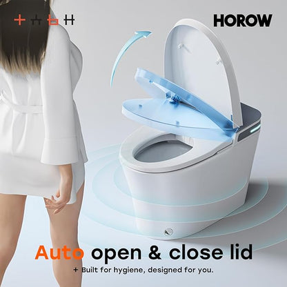 HOROW Bidet Toilet 10" Rough-in, Smart Toilet