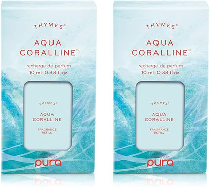 Thymes Aqua Coralline Pura Smart Home Plug-in Diffuser Refills
