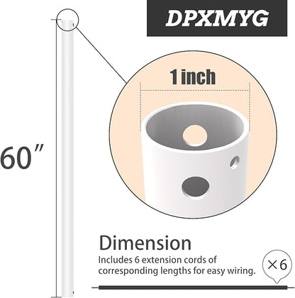 DPXMYG 60 inch Ceiling Fan Downrod