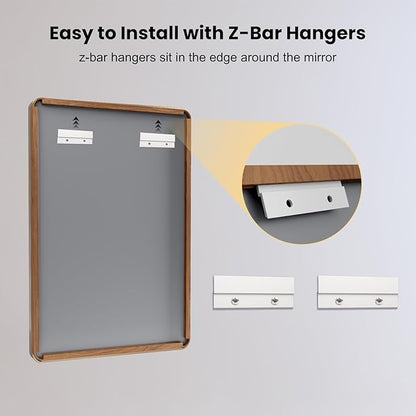 LOAAO 24X36 Inch Bathroom Mirror