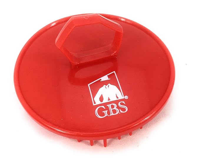 G.B.S Shampoo Massage Brush, Red