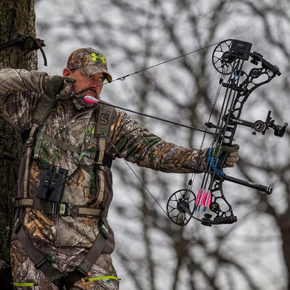 Summit Treestands Men's Pro Safety Harness, Large, Green, Model: SU83082