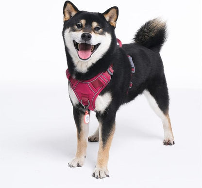 Pawaii No Pull Dog Harness with Pet ID Tag, Reflective Vest