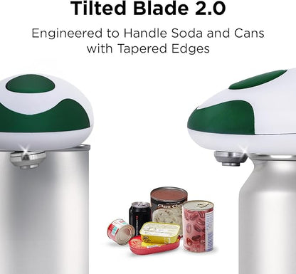 Kitchen Mama Auto 2.0 Electric Can Opener: Blade Opens Almost Any Can Pop or