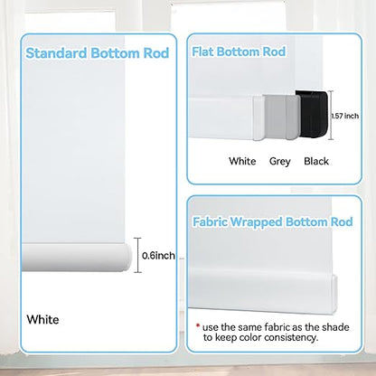 Motorized Blinds with Remote, Automatic Shades Work with Alexa/Google/Apple Home