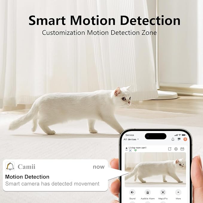 2K Pet Camera Indoor, 5G/ 2.4G Indoor Cameras