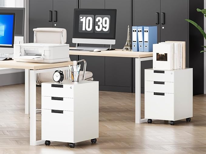 MIIIKO 3 Drawer Filing Cabinet