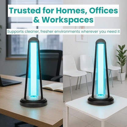 AirShield+ UV Light Sanitizer w/Spare Bulb – Premium UV Sanitizer Device