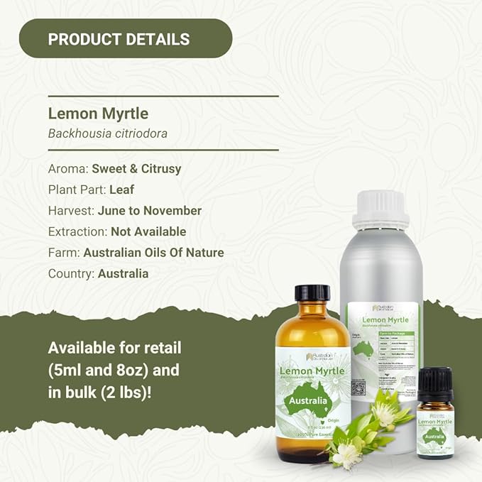 Lemon Myrtle Essential Oil