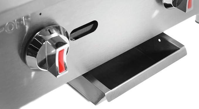 Kratos 24" Wide Commercial Countertop Griddle, Gas Hot Plate