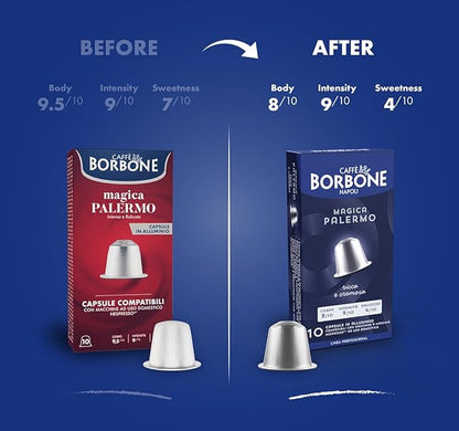Caffè Borbone Magica Palermo Aluminum Capsules Compatible