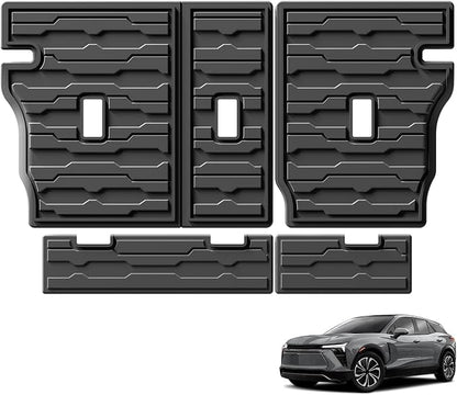SMABEE Backrest Mat for 2024 2025 2026 Honda Prologue & Chevy Blazer EV Back Seat Covers All Weather TPE Protective Pad Accessories Interior Black