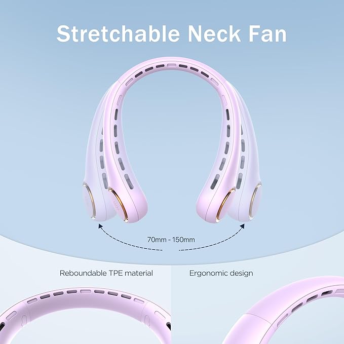 GULAKI Portable Neck Fan, Personal Fan