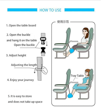 WZLL.SLSP 2 Pack Airplane Footrest,Travel Foot Hammock for Flights,Reduce The Swelling of Feet,Adjustable Height Relaxing Hammock for Legs and Feet Rest