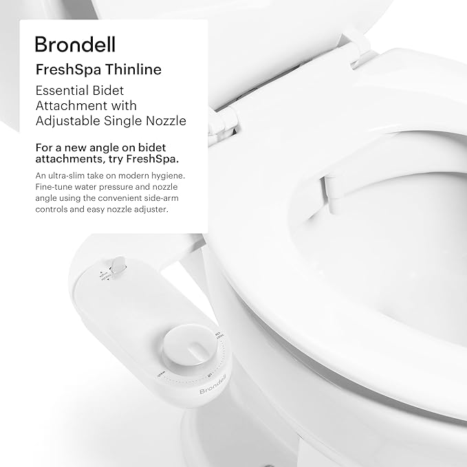 Brondell Fresh Spa Adjustable, Bidet Attachment FSA-15