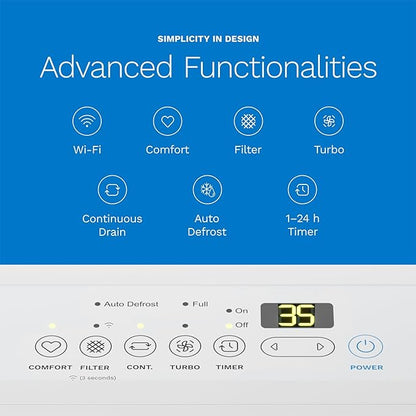 hOmeLabs Dehumidifier for Home, Basements