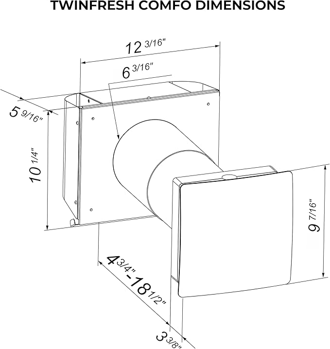 VENTS-US TwinFresh Comfo RB1-50-2
