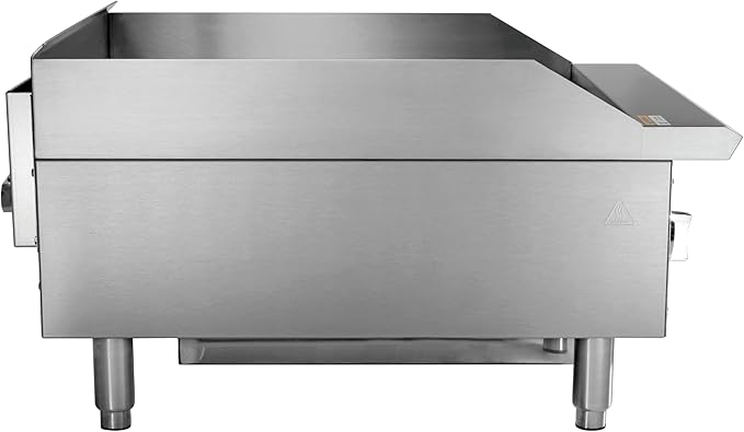 Kratos 24" Wide Commercial Countertop Griddle, Gas Hot Plate