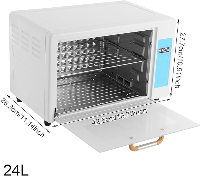 6 Gal Capacity Multi-Functional Nail Cleaner Box, 110V 230W U-V Light