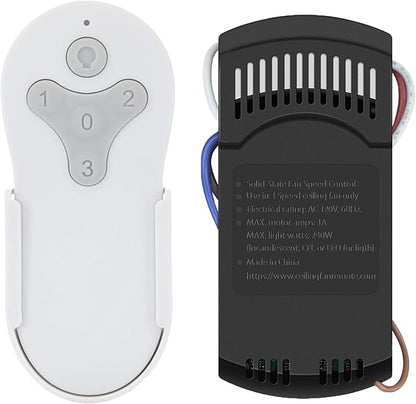 Ceiling Fan Remote Control Kit for Harbor Breeze KUJCE10311 KUJCE10712 TR214B
