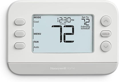 New! Honeywell Home Programmable Thermostat, Conventional/Heat Pump