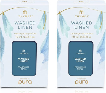 Thymes Washed Linen Pura Smart Home Plug-in Diffuser Refills