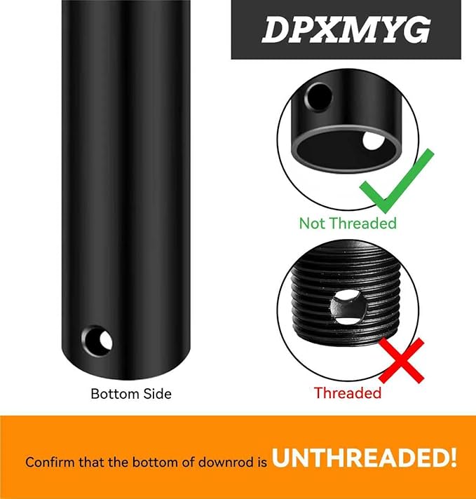 DPXMYG 24 inch Ceiling Fan Downrod