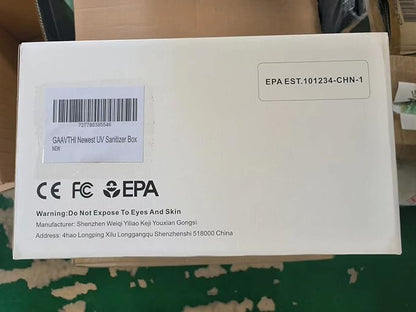 2025 Newest UV Sanitizer Box, for Portable Cleaner and Sanitizing Machine