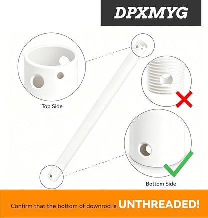 DPXMYG 24 inch Ceiling Fan Downrod