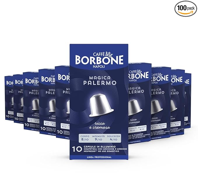 Caffè Borbone Magica Palermo Aluminum Capsules Compatible