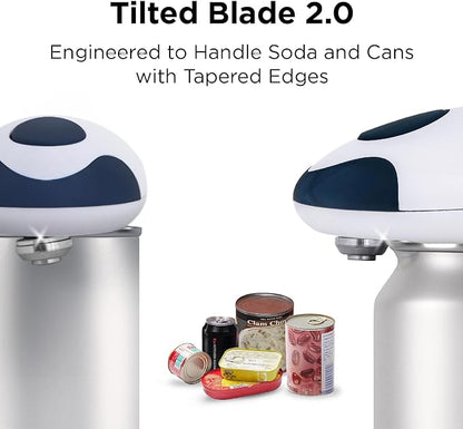 Kitchen Mama Auto 2.0 Electric Can Opener: Blade Opens Almost Any Can Pop or