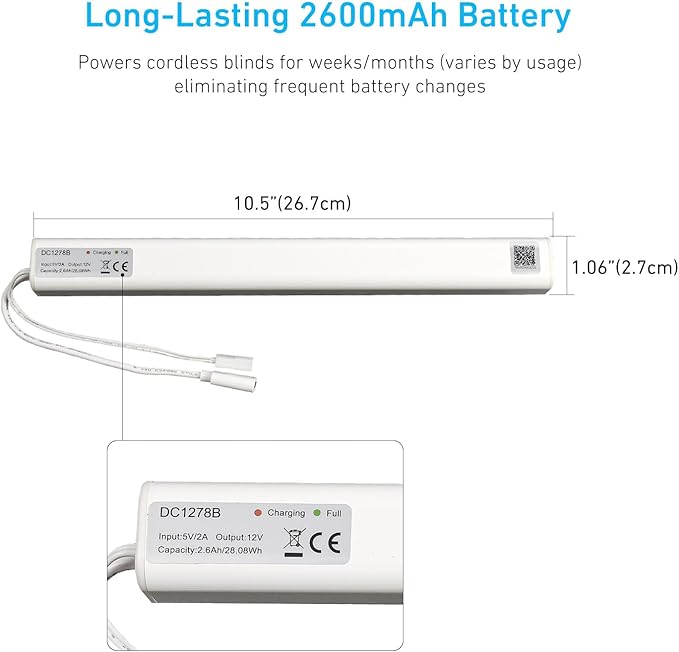 Rollerhouse 12V 2600mAh Li-ion Rechargeable Pack