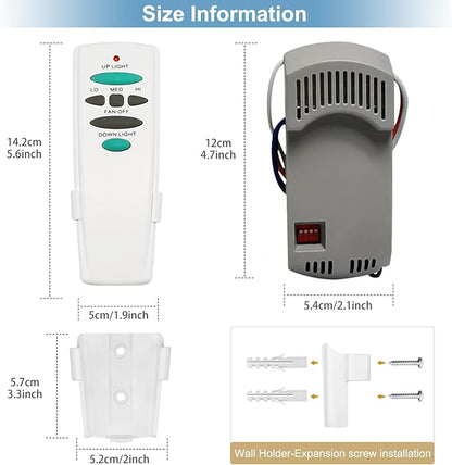 Hampton Bay Ceiling Fan Remote Control Kit,