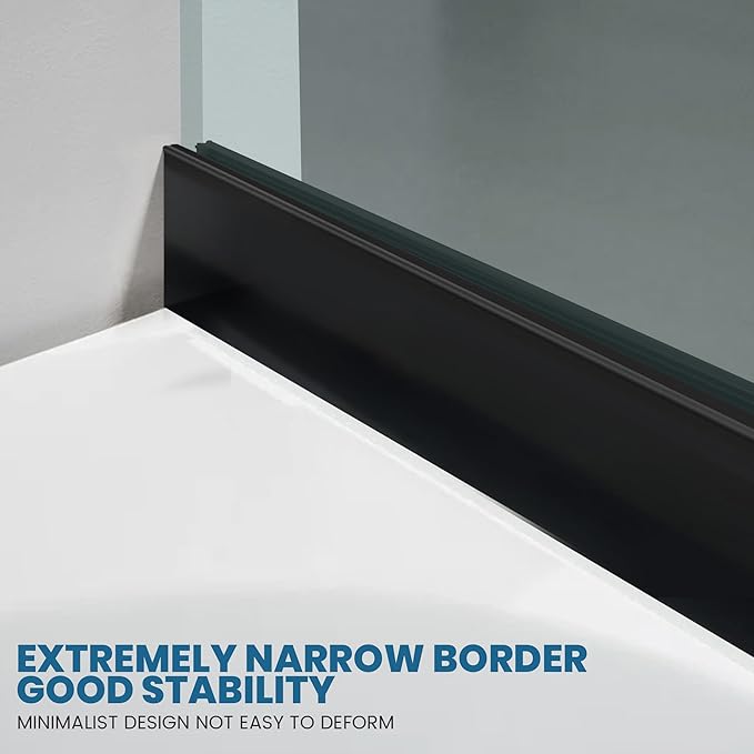 Bathroom Shower Glass Door 36 * 62"